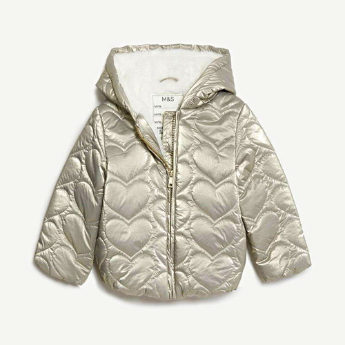 Rrp girls silver - m&s,