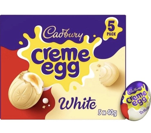 White cadbury chocolate - white,