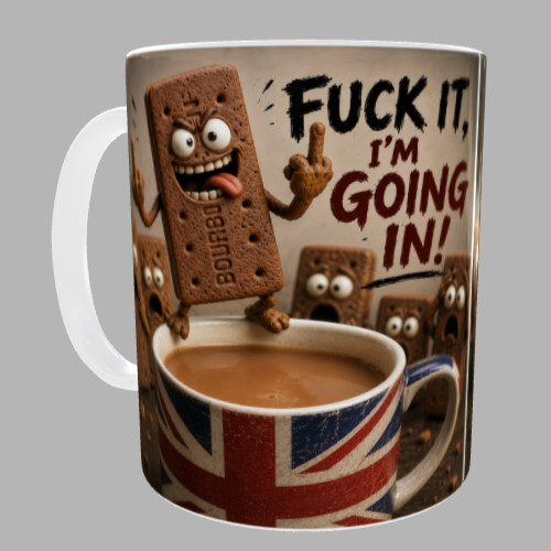 Funny bourbon biscuit - funny,