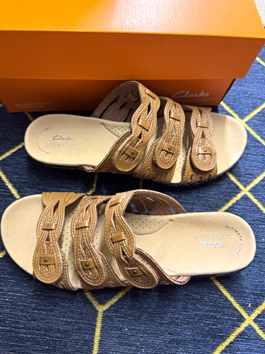 Clarks leisa faye tan leather - clarks,