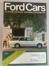 Ford brochure cars november - ford,