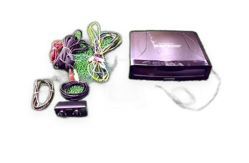 Alpine swe 1200 car amplifier - car,