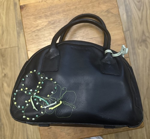 Radley black leather wash - black,