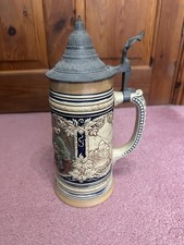 Vintage 1L German Stein With
