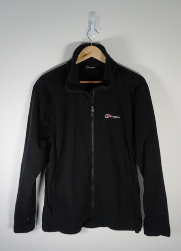 Mens berghaus black full zip - black,