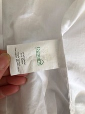 white valance single bed fitted sheet Dunelm