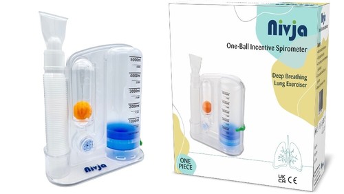 Nivja lung exerciser - one, ball
