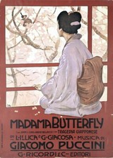 Vintage madam butterfly opera - madam,