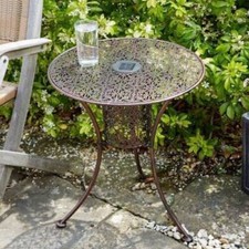 Metal Round Filigree