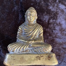 Antique Bronze Sitting Buddha
