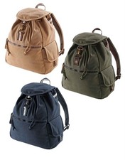 Quadra Vintage Canvas Backpack
