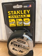 Stanley FatMax 8m Tape Measure