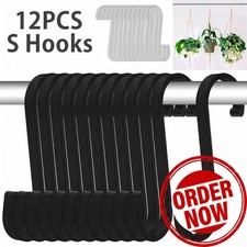 12 Pack Heavy Duty S Hooks