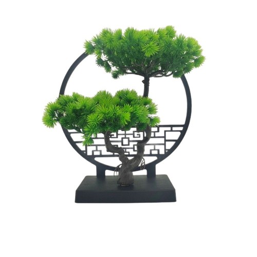 Artificial pinebonsai tree - artificial,