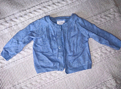 Next blue knit - blue, button