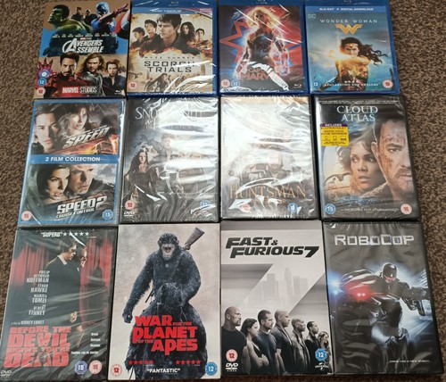 Blu ray dvd - bundle, x