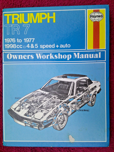 Triumph tr7 haynes - tr7,