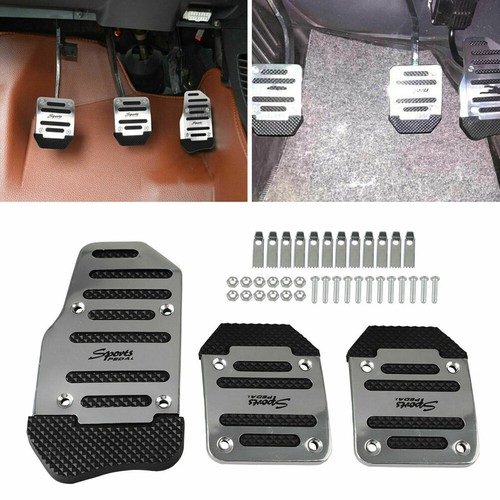 Silver non slip car - silver, pedal