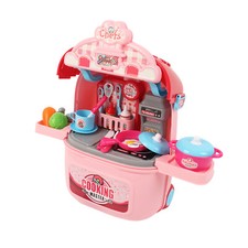Kids Portable Play Kitchen Set