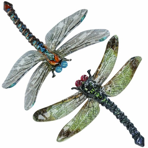 Set metal dragonfly - 2,