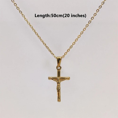 18k gold filled crucifix - 18k,