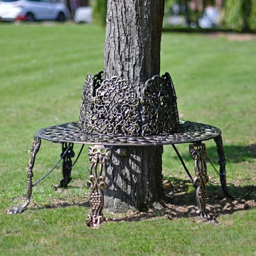 Antique gold garden - antique, tree