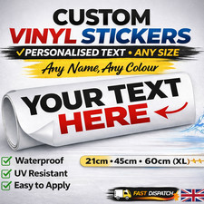 Personalised Vinyl Stickers