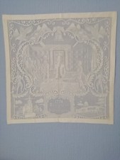 1776 July 4th Vintage Nottingham Lace Declaration of Independence Liberty Bell