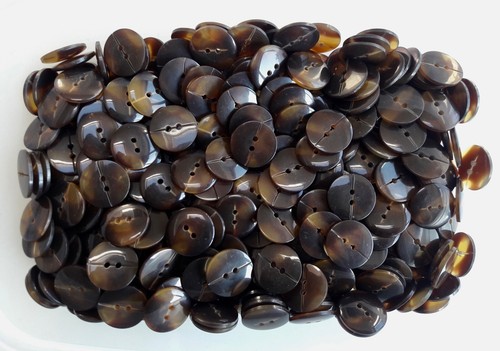 Buttons 20mm 32l - 20mm, brown