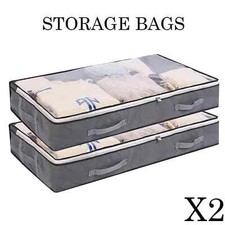 Large underbed storage bag - 2x,