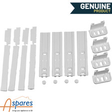 Genuine Hotpoint Fridge Freezer Decor Cupboard Door Built In Installation Kit