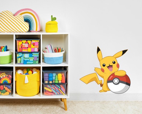 Pokémon pikachu wall - pokémon, sticker
