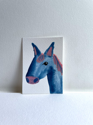 Aceo original painting - aceo,