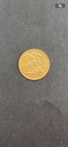 1901 victoria half sovereign - 1901,