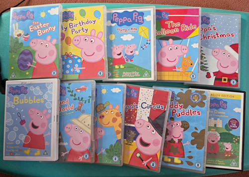 Peppa pig dvd - collection, 11
