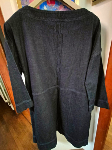 Toast blue denim tunic - denim, dress