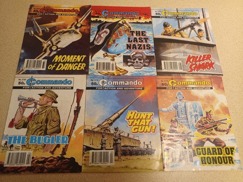 Commando comic book mixed - book,