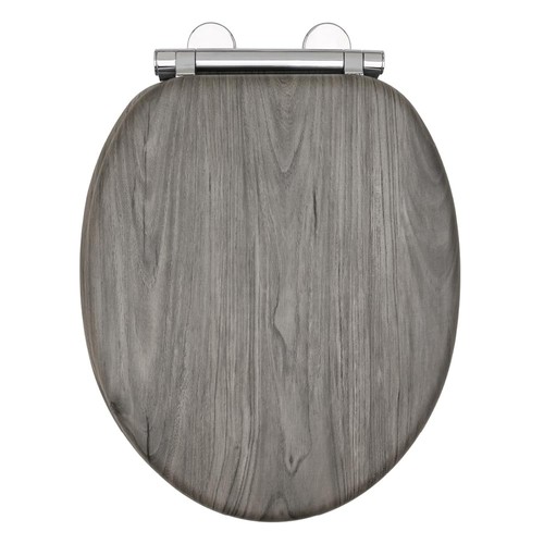 Luxury grey oak effect - grey, toilet
