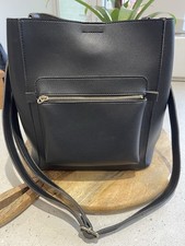 Lovely Black Faux Leather