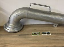 6" Bauer female elbow over hedge side nozzle slurry tanker galvanised w o-ring