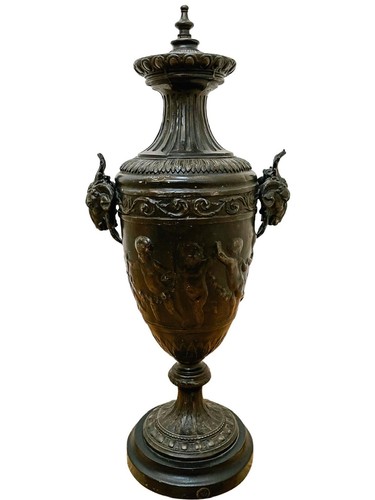 Vintage french black spelter - french,