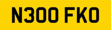 F OFF ! SUBARU NUMBER PLATE