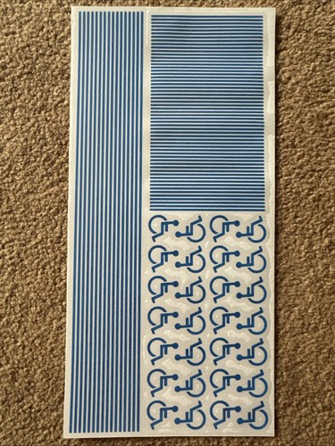 Gauge road markings vinyl - markings,