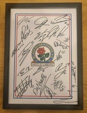 blackburn rovers Fc Signed