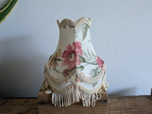 Clip floral lampshade - floral,