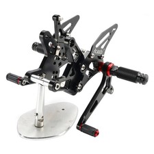 ALU BLACK ADJUSTABLE REAR SET