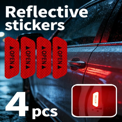 4pcs red car door - 4pcs,