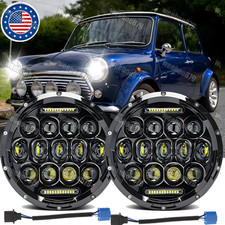 7 in Round LED Headlights