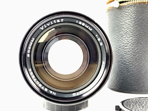 Vivitar 135mm auto lens - f/2.5,
