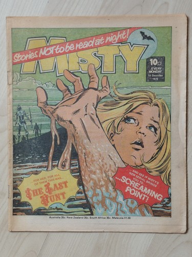 Misty comic december 1979 - comic,